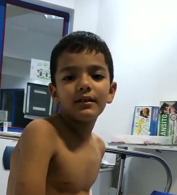 João com a família